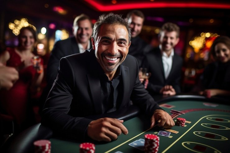 Antarmuka live dealer cpgtoto dengan tampilan meja baccarat dan dealer profesional